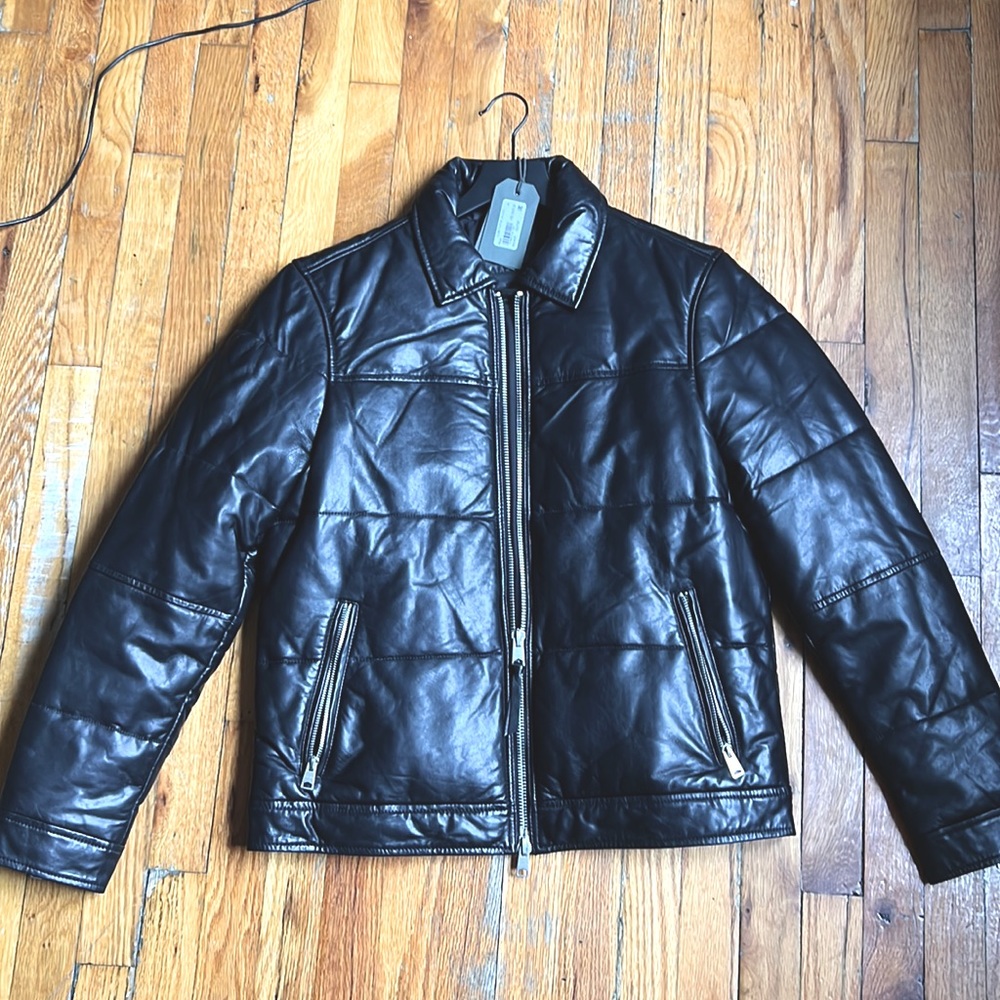 Leather jacket
